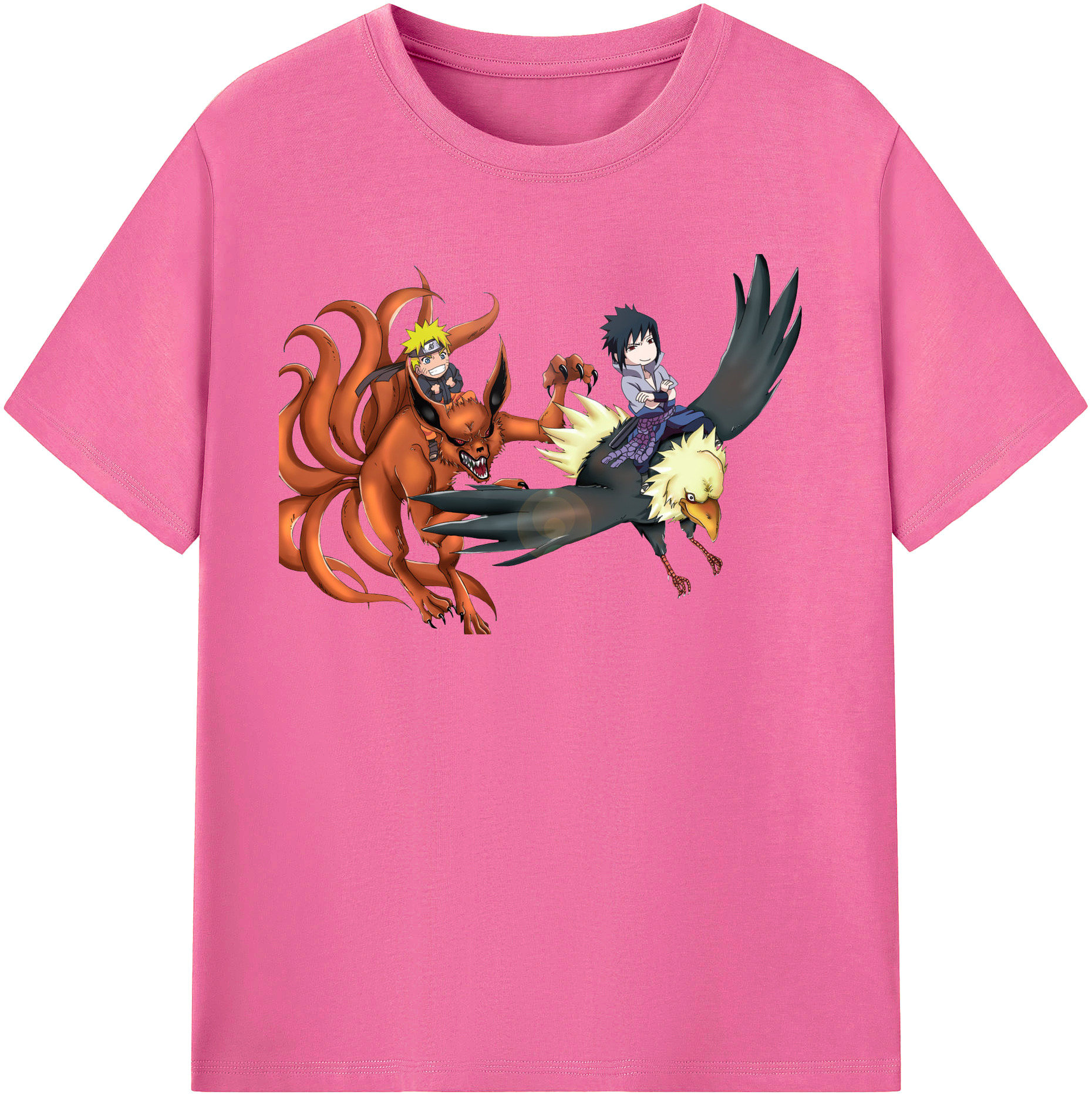 （画像用） NARUTO -ナルト- うずまき ナルト Uzumaki Naruto レディースカジュアルプリントTシャツ（綿100％）